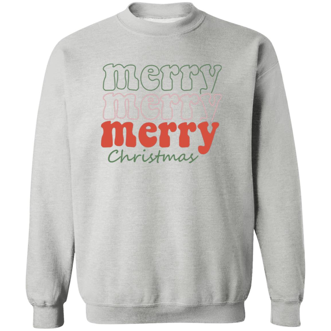 Merry Christmas Pullover Sweatshirt - Ezzelux