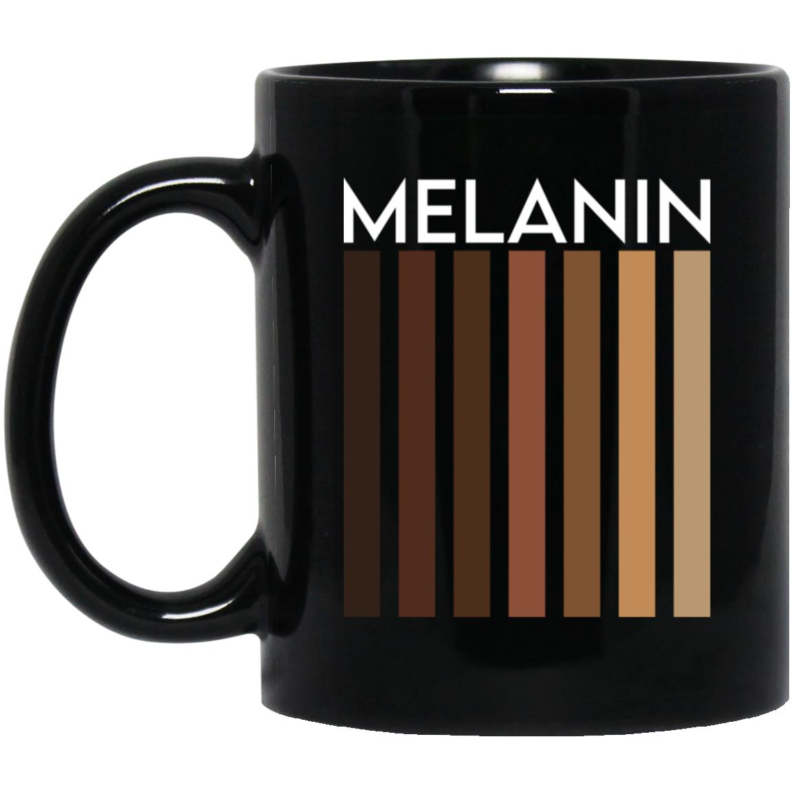 Melanin 11 oz. Black Mug - Ezzelux