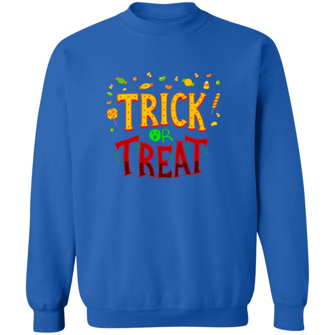 Trick Or Treat Pullover Sweatshirt - Ezzelux