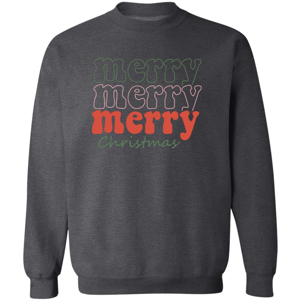 Merry Christmas Pullover Sweatshirt - Ezzelux