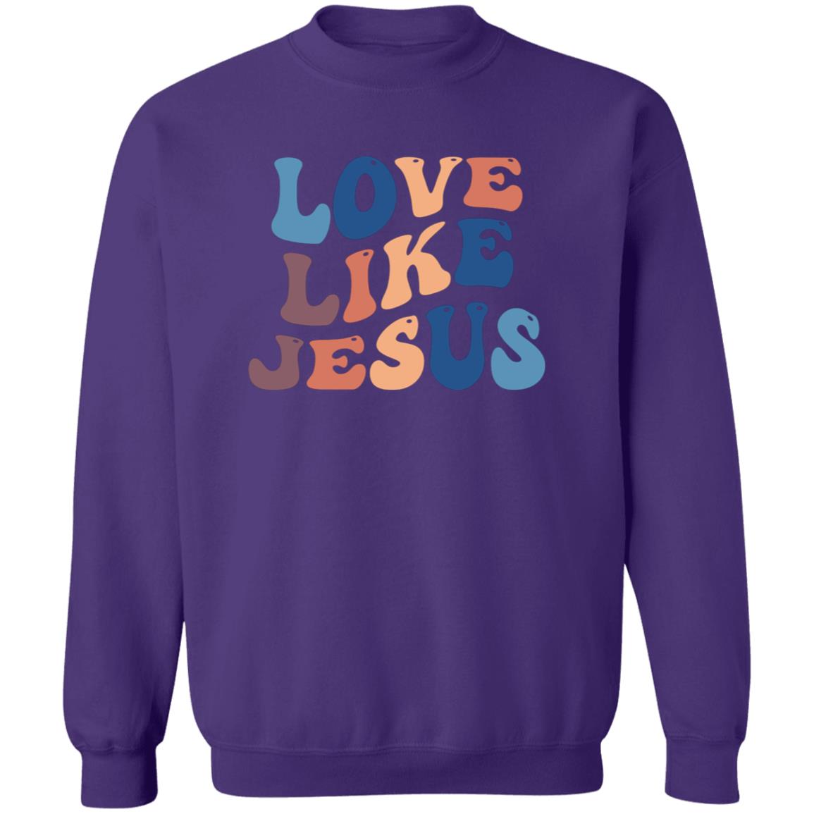 Love Like Jesus Pullover Sweatshirt - Ezzelux