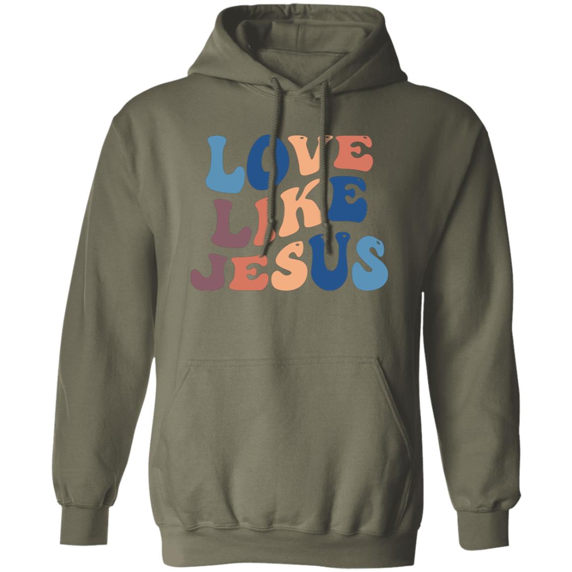 Love Like Jesus Pullover Hoodie - Ezzelux