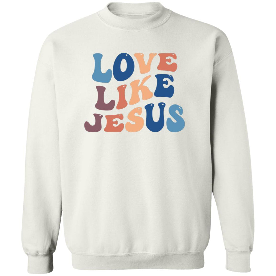 Love Like Jesus Pullover Sweatshirt - Ezzelux