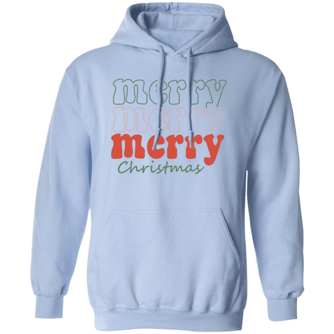 Merry Christmas Pullover Hoodie - Ezzelux