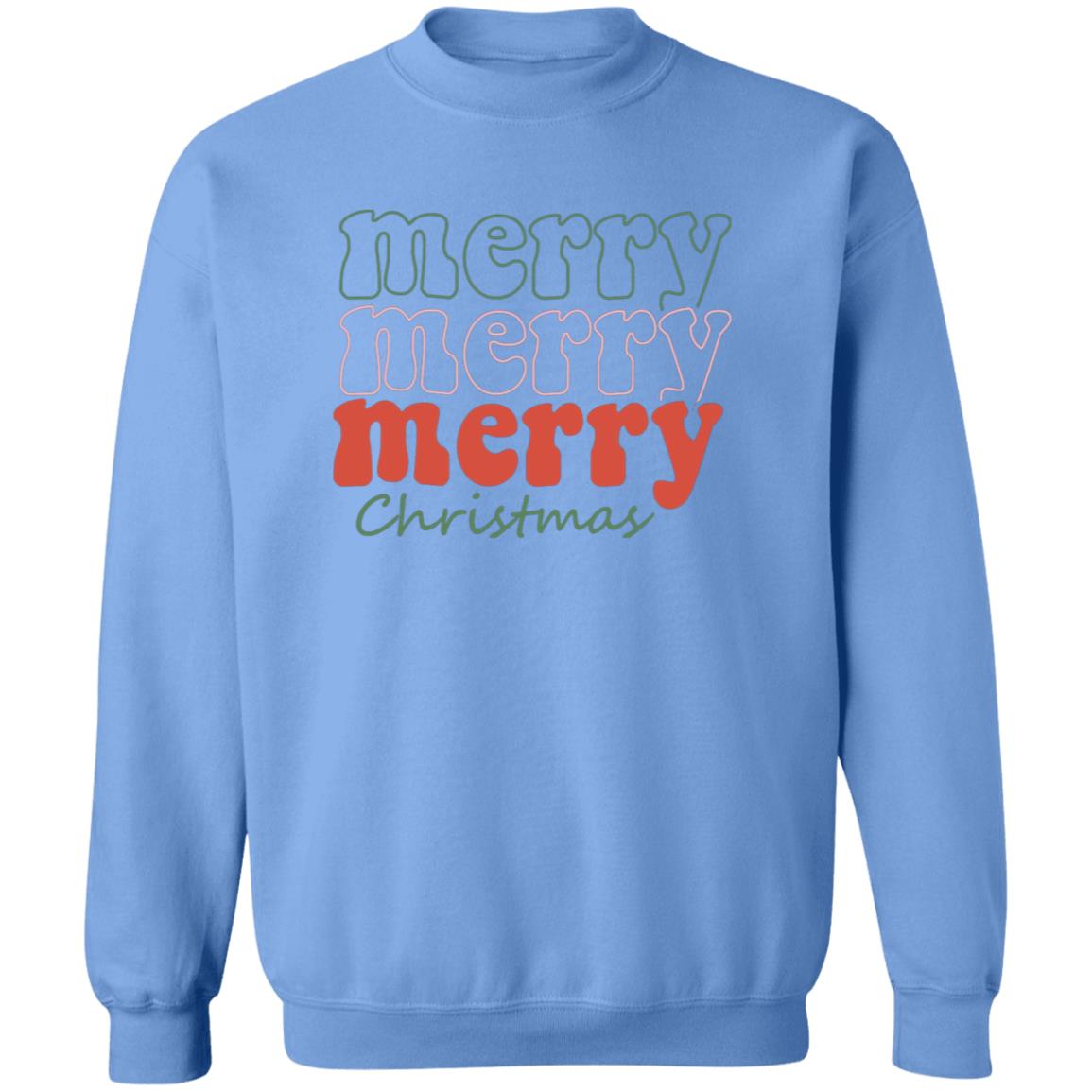 Merry Christmas Pullover Sweatshirt - Ezzelux