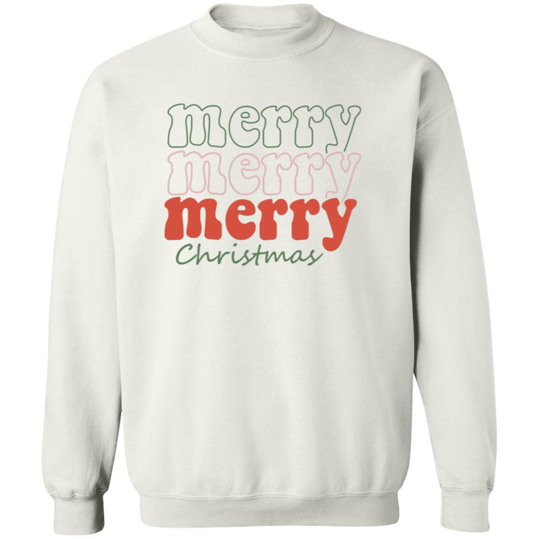 Merry Christmas Pullover Sweatshirt - Ezzelux