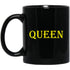 Queen 11 oz. Black Mug - Ezzelux