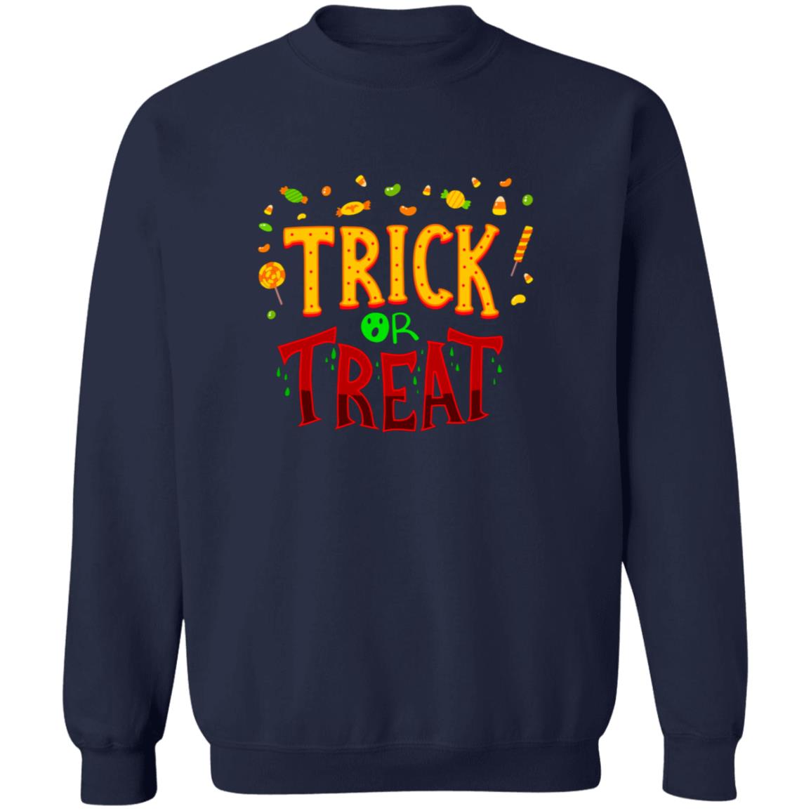 Trick Or Treat Pullover Sweatshirt - Ezzelux