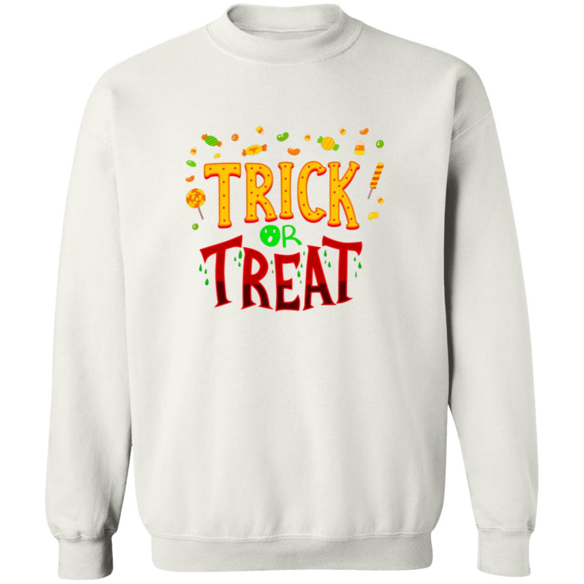 Trick Or Treat Pullover Sweatshirt - Ezzelux