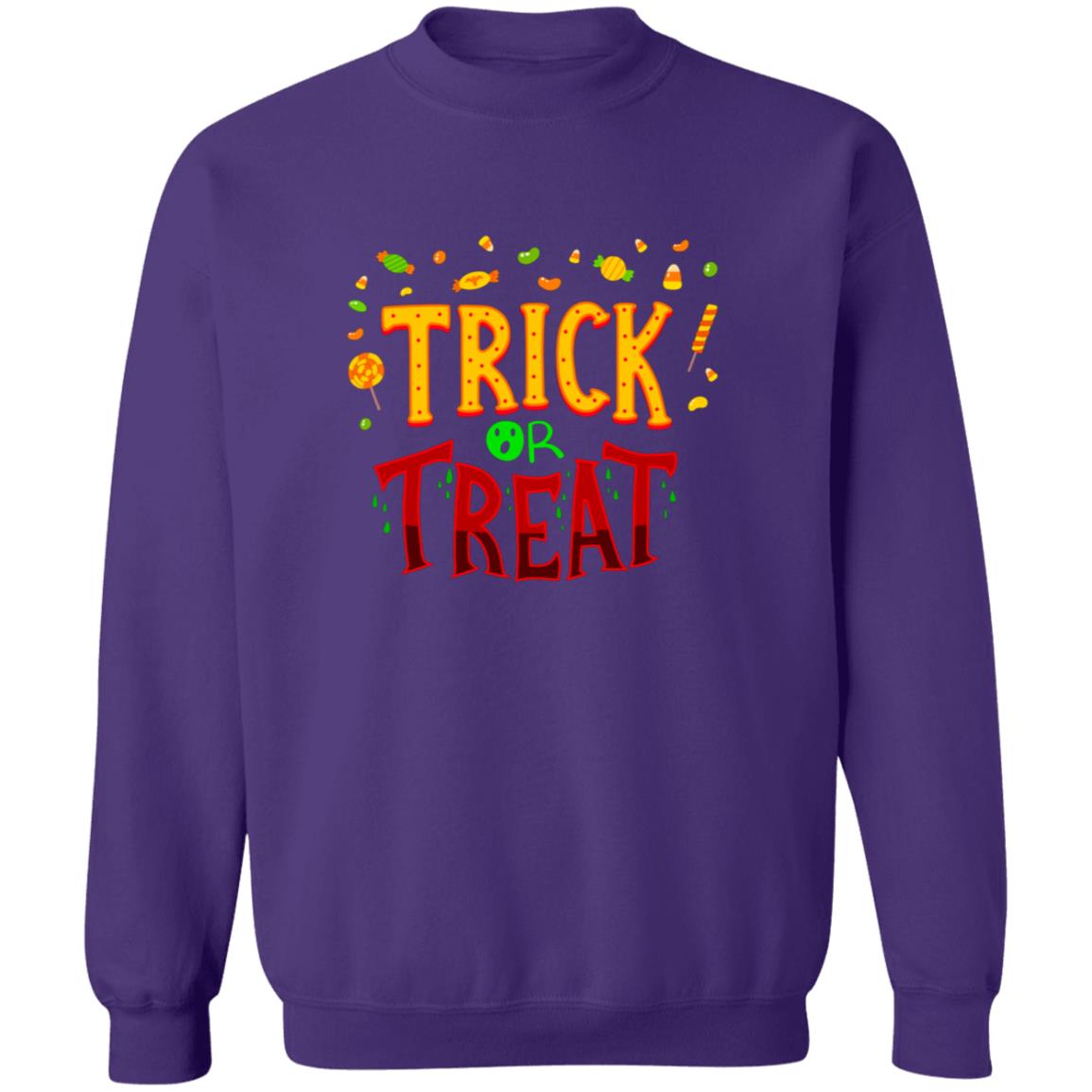 Trick Or Treat Pullover Sweatshirt - Ezzelux