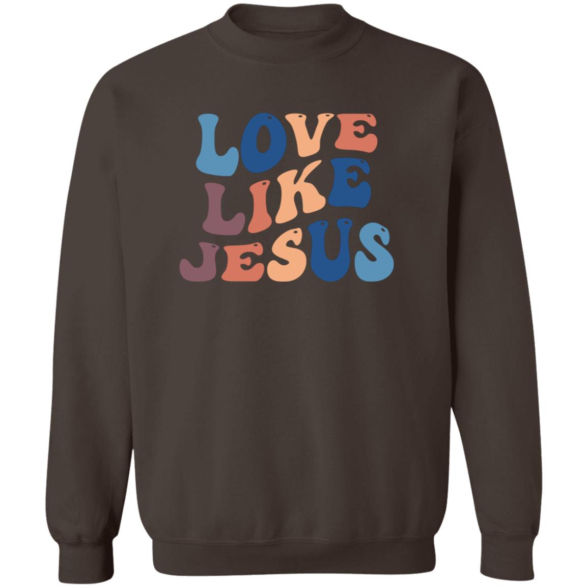 Love Like Jesus Pullover Sweatshirt - Ezzelux