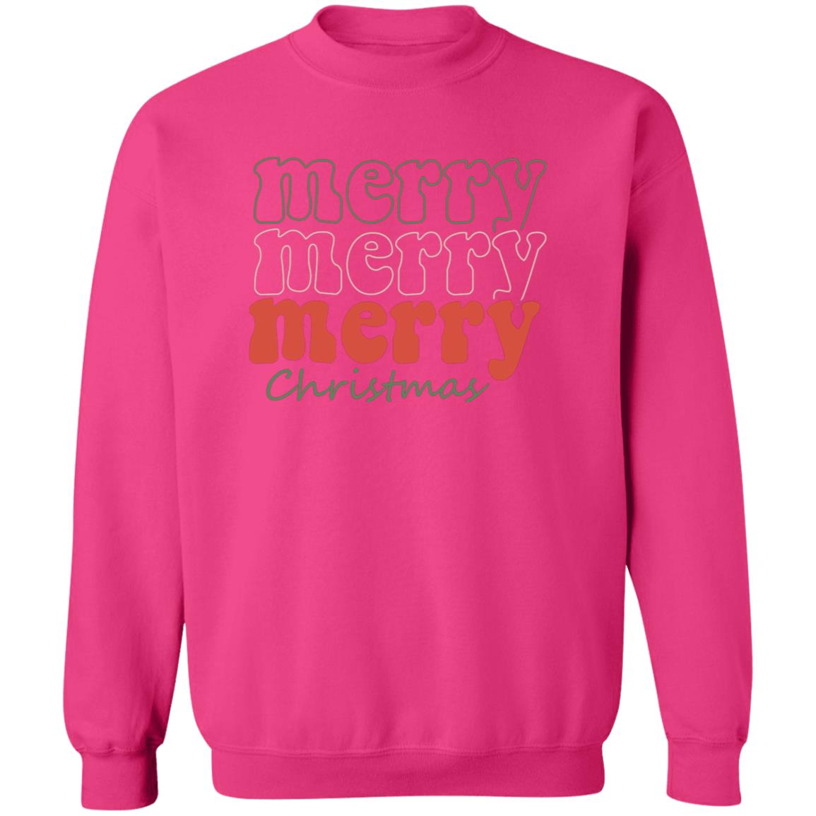 Merry Christmas Pullover Sweatshirt - Ezzelux