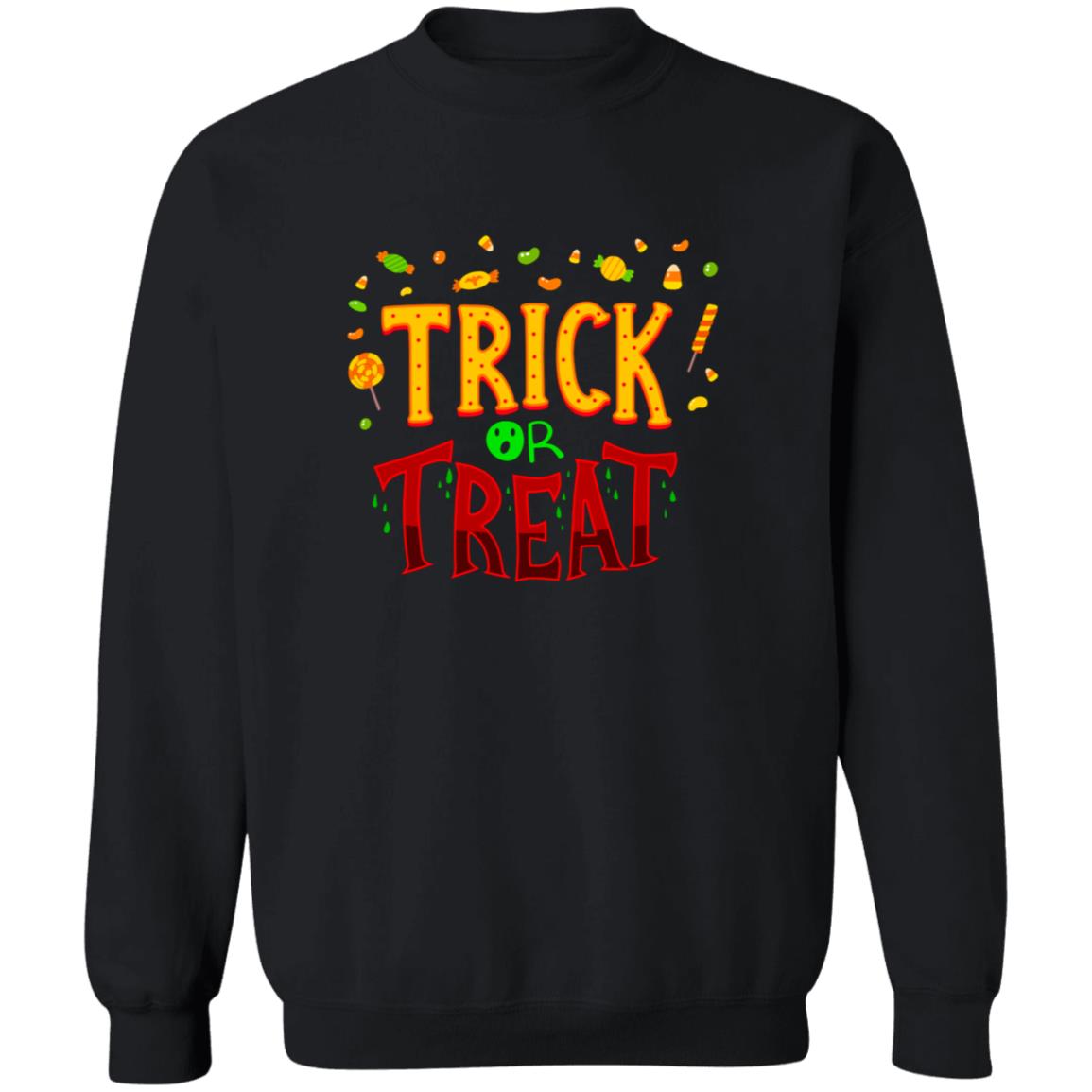 Trick Or Treat Pullover Sweatshirt - Ezzelux