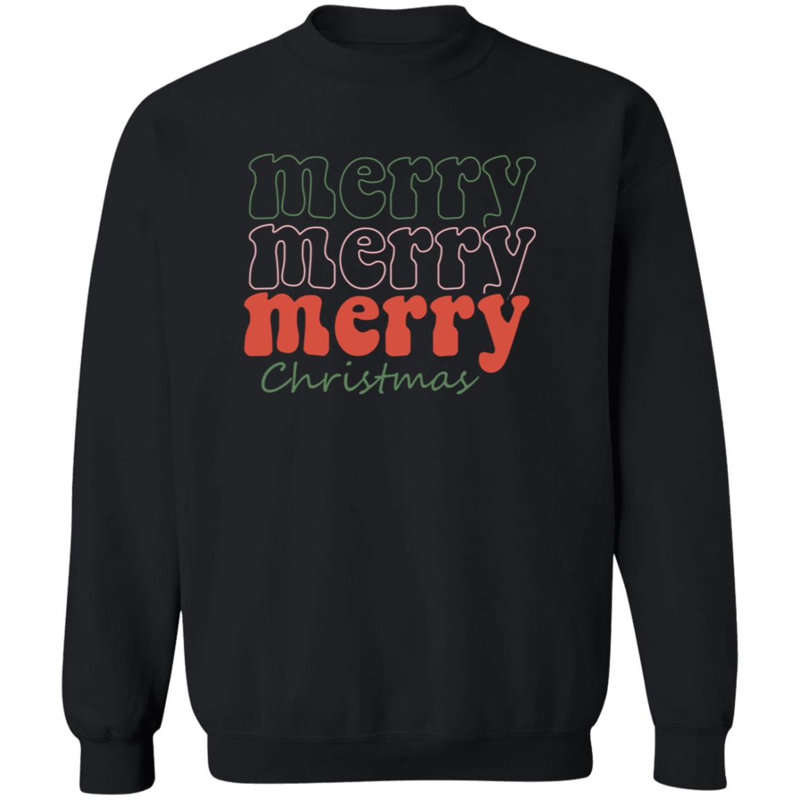 Merry Christmas Pullover Sweatshirt - Ezzelux