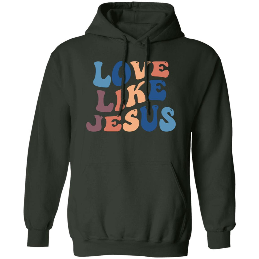 Love Like Jesus Pullover Hoodie - Ezzelux