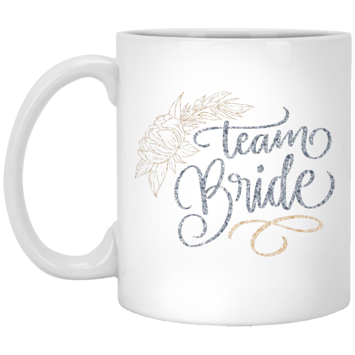 Team Bride 11 oz. White Mug - Ezzelux